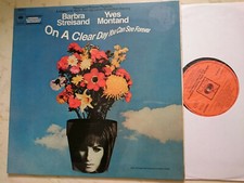 On A Clear Day You Can See Forever Barbara Streisand Est Foc Vinyle CBS LP