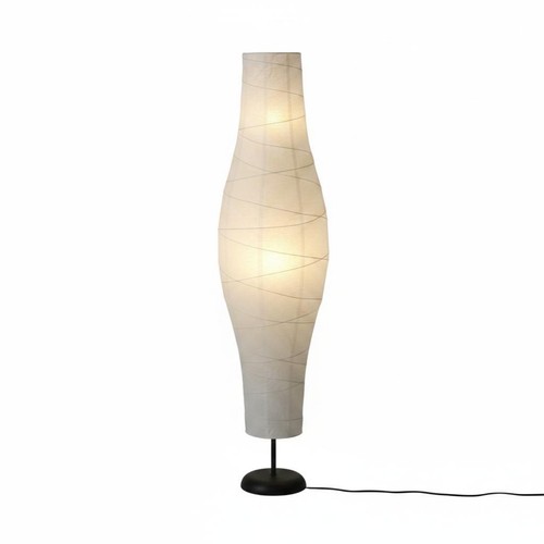 Lampadaire abat jour strié - lampadaire,