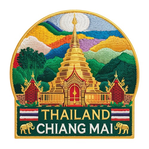 écusson drapeau thaïlande - Écusson,