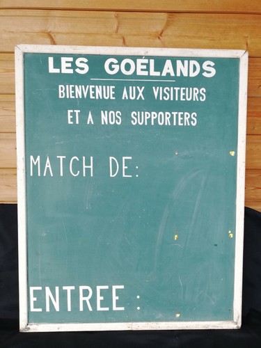 Ancien tableau ardoise club - tableau,