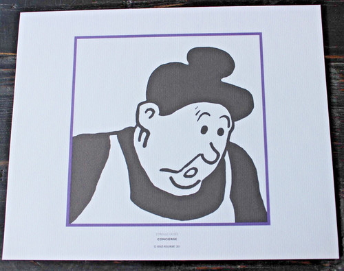 Litho libris tintin extrait - ex,