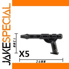 Five Black Toy Guns for