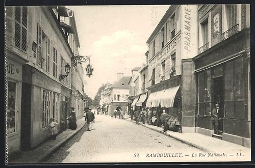 Cpa rambouillet rue - cpa, la