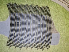 Lot de 8 rails Courbes R325 En
