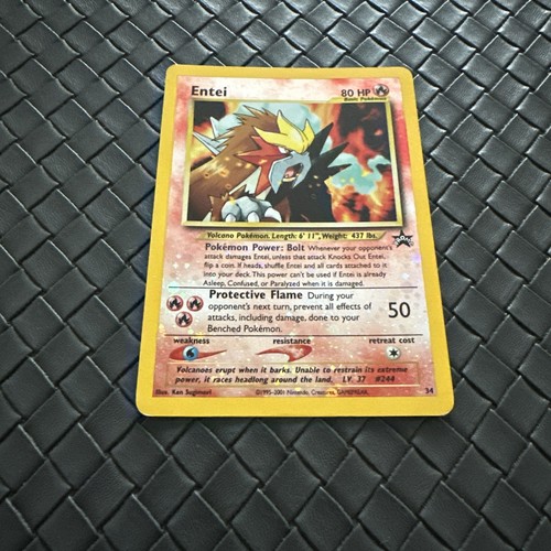 Carte pokémon entei promo - carte, 34