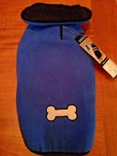 Easy On Reversible Fleece Dog Coat by Zack & Zoey NWT Size Small