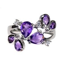 925 Argent Sterling Poire