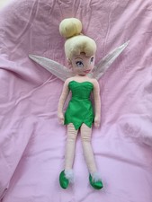 PELUCHE FEE CLOCHETTE TINKER BELL WALT DISNEY STORE 50 CM