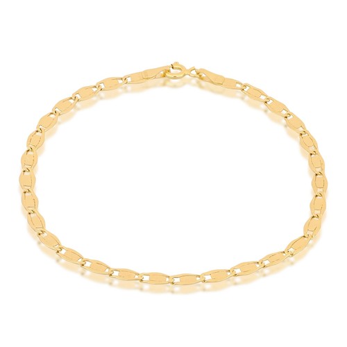 Bracciale maille lingot - lingot, or