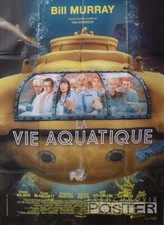 THE LIFE AQUATIC - MURRAY / ANDERSON / WILSON / SUBMARINE -ORIGINAL MOVIE POSTER