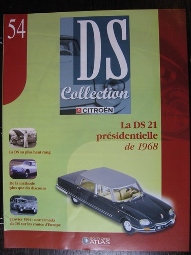 Fascicule citroen ds - n°54,