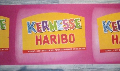 Haribo banderole - haribo,