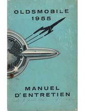 ▄▀▄ Manuel d'entretien OLDSMOBILE 1955 ▄▀▄