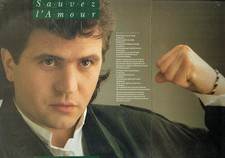 33T Daniel BALAVOINE Disque LP 12" SAUVER L'AMOUR - L'AZIZA - BARCLAY 827628