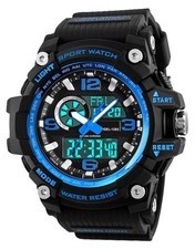 Montre de Sport pour Homme Enfants Waterproof Digital Militaire Montres avec ...
