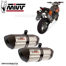 double échappement KTM 690 SM 2007 2008 MIVV Suono