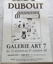 Affiche DUBOUT fanny cafe de