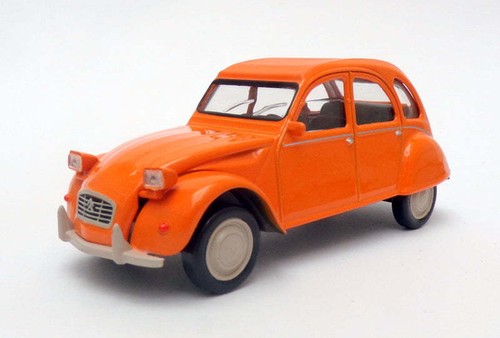 Norev citroen 2cv orange - norev, 1/43