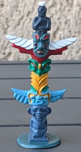 Figurine totem indien - figurine,