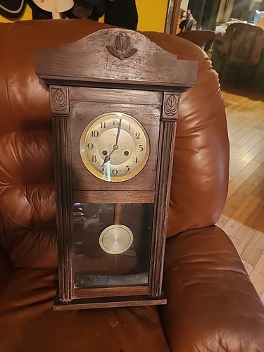 Vintage german box clock - vintage,