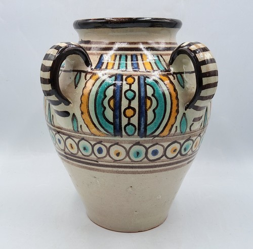 Vase anses céramique - à,