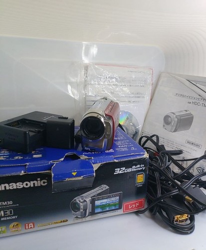 Panasonic hdc tm30 red full - hdc-tm30, hd