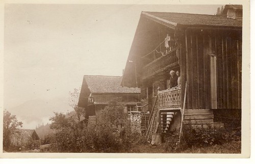 Cpa suisse vaud chalet - suisse,