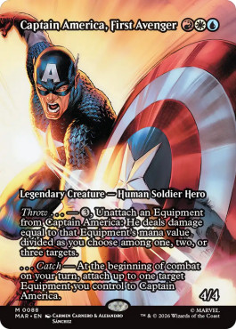 Magic mtg captain america - -,