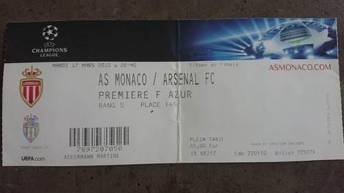 Monaco arsenal london - as,