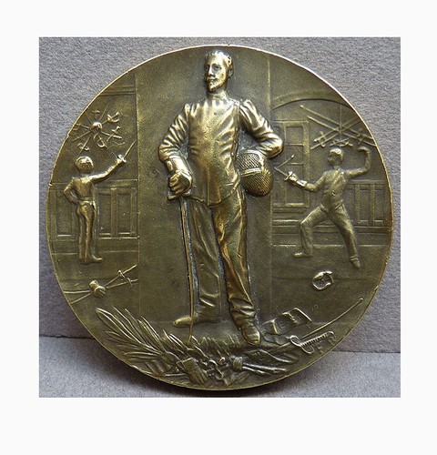 Médaille bronze 19e - bronze,