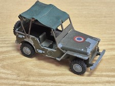 Voiture Miniature Jeep 1/43 Gevarm Jouet Ancien