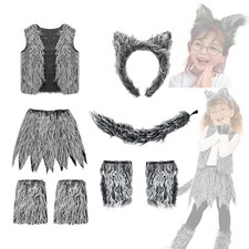 Ensemble de costumes de loup