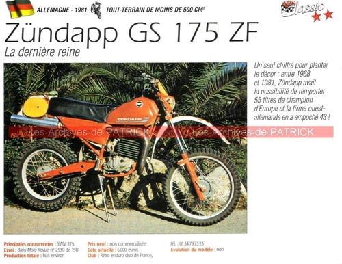 Zündapp 175 gs175 - zÜndapp,
