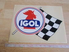 Autocollant HUILE IGOL