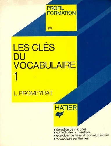 Les clés vocabulaire tome - du,