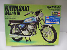 KAWASAKI MACH III MOTO BIKE Street REVELL H-1500 MAQUETTE MODEL KIT au 1/12