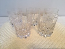 Série de 5 verres à whisky
