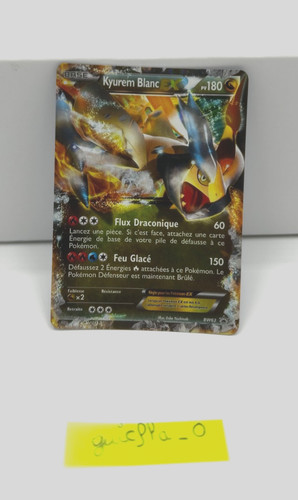Carte pokémon kyurem blanc - pokémon,