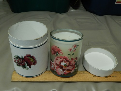 Peony candle 50hrs burn - peony,
