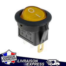 INTERRUPTEUR A BASCULE JAUNE