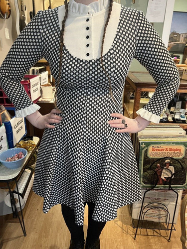 Robe vintage pois - À, et