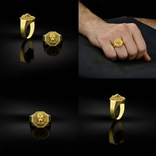 US 2 Pack Men Gold Plated