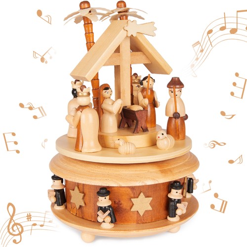 Carrousel noël boîte à - carrousel,