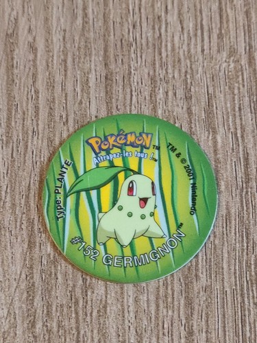 Pog pokémon germignon 152 - pog, #152