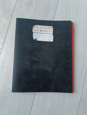 Classeur Pin's Noir 5 Feuilles