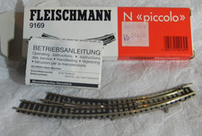 FLEISCHMANN 9169 N Aiguillage courbe à commande manuelle Neuf