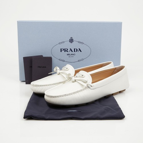 Prada Mocassins à lacets en