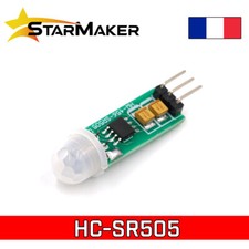 HC-SR505 Module capteur de mouvement infrarouge 5V 12V mini PIR pour Arduino