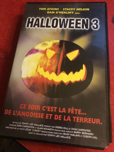 Vhs halloween cassette - vhs,