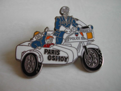 Rare pin moto pn police - rare,